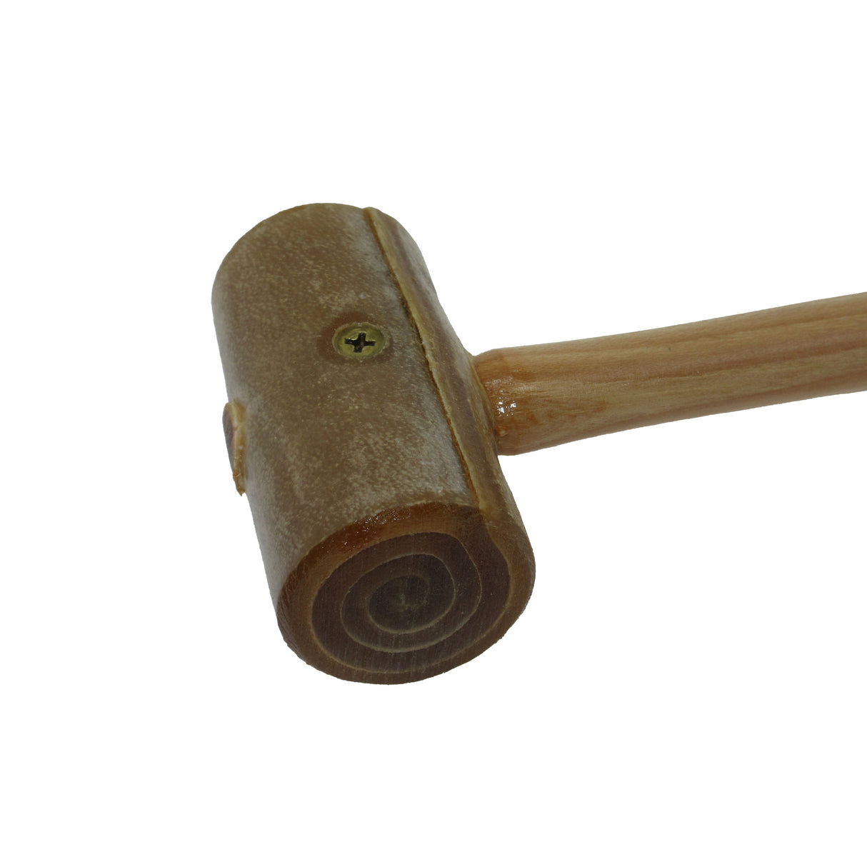 Durable rawhide striking mallet for woodworking and leathercraft