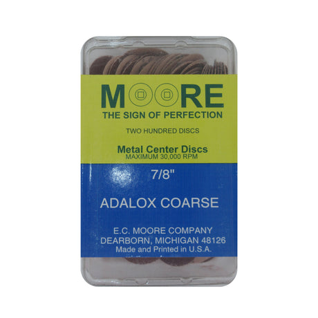 Moore Adalox Snap-on Discs 200pcs