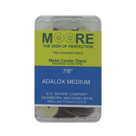 Moore Adalox Snap-on Discs 200pcs