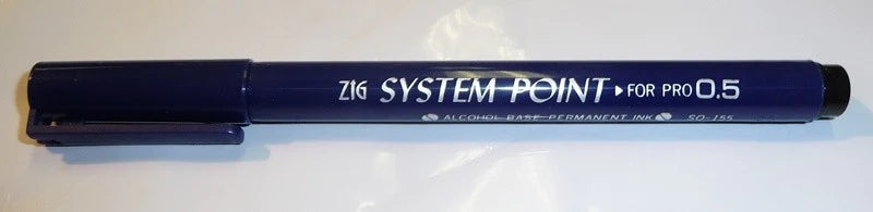 Promotion Markers - Zig System Point - Kuretake Japan