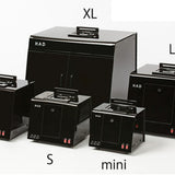 Set of photo studio product images - boxes small to xl 