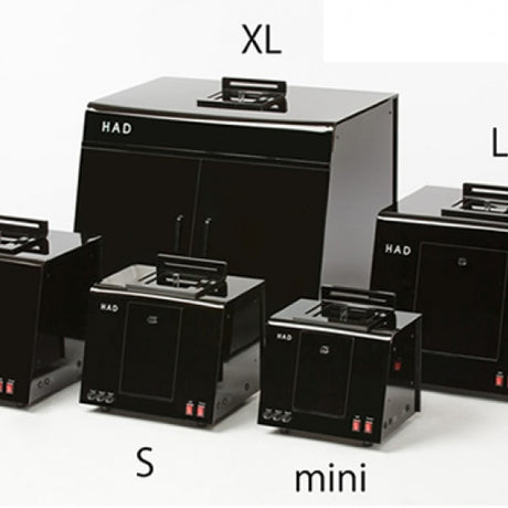 Set of photo studio product images - boxes small to xl 