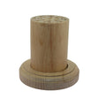 Wooden saw blade holder with engraved blade sizes 8/0, 7/0, 6/0, 5/0, 4/0, 3/0, 2/0, 1/0, 0, 1, 2, 3, 4, 5, 6 and 7