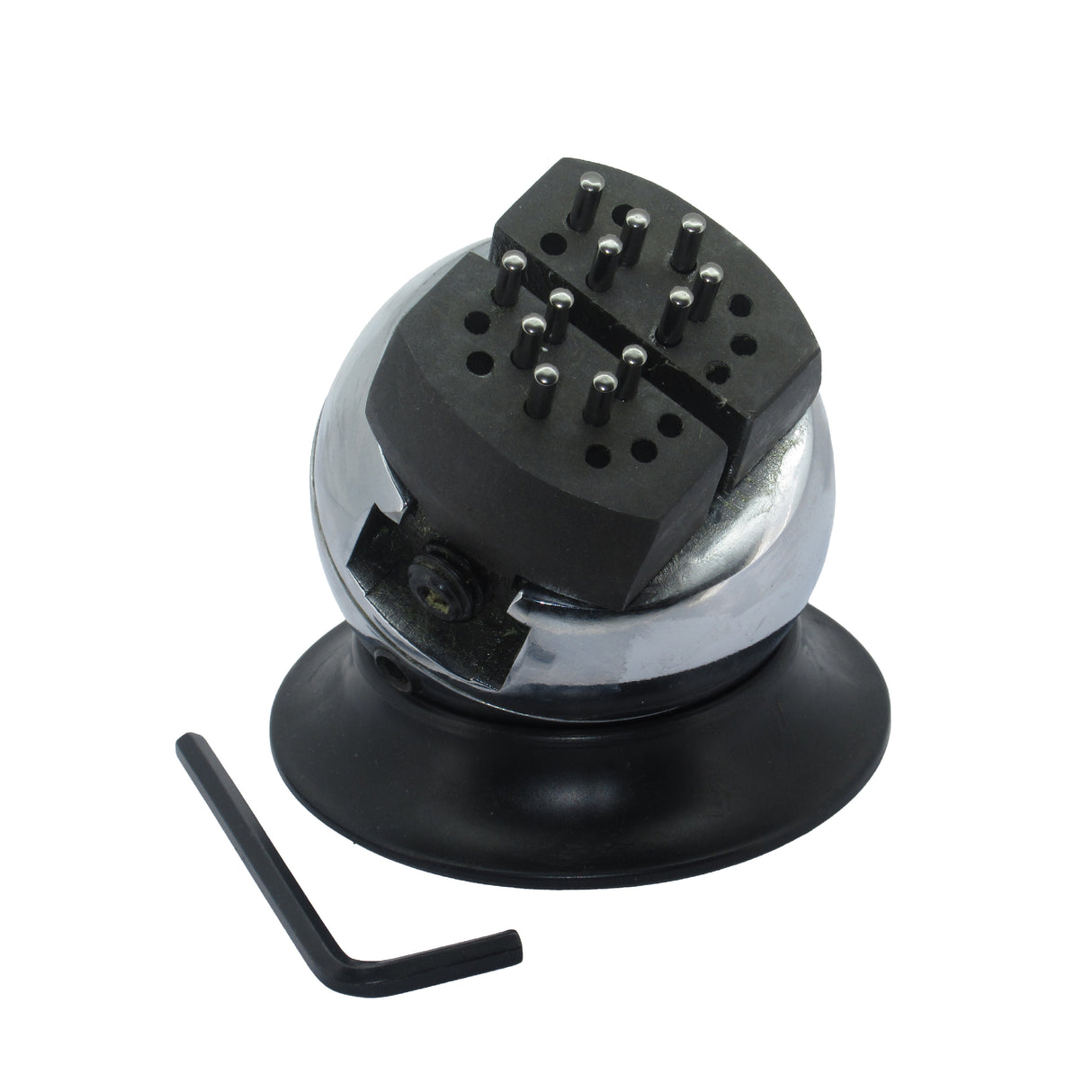 Mini bloc à graver avec base en caoutchouc