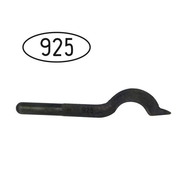 Curved oval 925 sterling silver hallmark stamp for jewelry marking