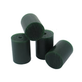 Matt green carving wax rods for jewelry modeling and lathe turning