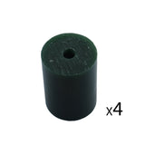 Matt Wax Rod 4 pcs -  Green
