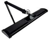 SBR Professional Black Daylight Lamp — 45W LED desk lamp for jewelers and precision work. Top view.